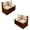 Highland Cattle Sunflower, variant on ZUXONGSY Purple Butterfly Flower Print RV Dinette Cushion Covers 4 Pcs Comfortable Camper Cushion Slipcover Stretchable Loveseat Sofa Chair Cover Furniture Protector for RV Camper Car Bench