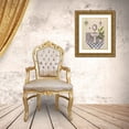 thumbnail image 3 of Vassileva, Silvia 12x14 Gold Ornate Wood Framed with Double Matting Museum Art Print Titled - Gray Cottage Bathroom II, 3 of 4