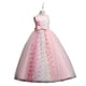 thumbnail image 3 of Vestido de noche para niños, vestido de princesa para niñas, cintura alta, sin mangas, vestido de niña anfitriona para actuación de piano, 3 of 3