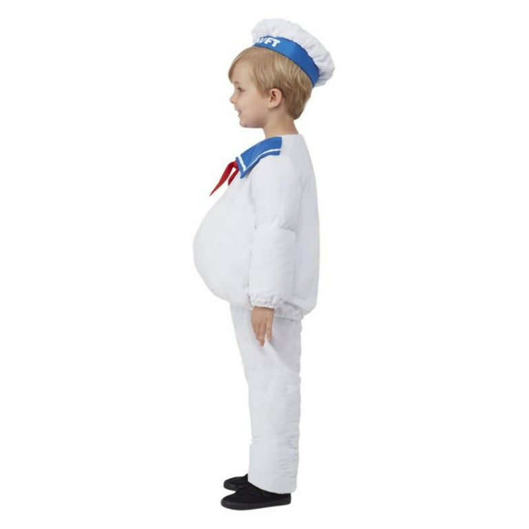 Ghostbusters Stay Puft Costume Child Blue Red White Ghostbusters Stay Puft Costume Child Blue Red White