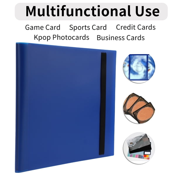 12 sleeve card binder Ultra Pro Pokemon Pocket Pro Its made with Exo FCBC Binder, Black w/Green Trim