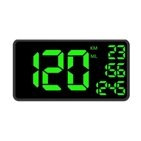 Gps Speedometer Car Gps Speedometer 6.2-Inch Extended Digital Display Vehicle Odometer Trip Meter Overspeed Warning Digital Speedometer for Car