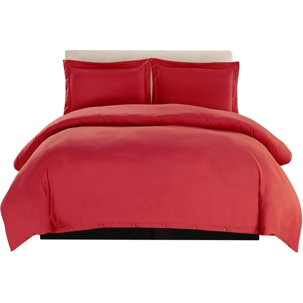 Duvet Covers Egyptian Quality Queen Duvet Cover Set, 3pc Luxury Soft, 2 Pillow Shams (Full/Queen