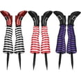 thumbnail image 5 of ZOELNIC 1Pair Halloween Witch Legs Yard Stake Decoration,18'' Upright Witch Leg Halloween Witch Decorations Legs for Courtyards,Lawns Home Decorations, 5 of 5