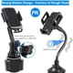 thumbnail image 5 of Soporte para teléfono Universal ajustable portavasos soporte para coche con cuello largo Flexible, negro, 5 of 5