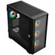 thumbnail image 4 of Gabinete Gamer BALAM RUSH CARBONO TWIN MATE 8000 M-ATX Mini Torre 4 Fan ARGB Cristal Templado Frente Intercambiable USB-C Negro, 4 of 6