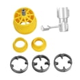 thumbnail image 3 of Colaxi Water Pipe Inner Threading Tool Manual Electric Pipe Tool DIY Plumbing Equipment Supplies Thread Maker Internal Thread Cutter 1 Set, 3 of 8