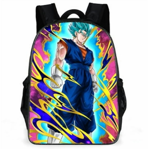Dragon Ball backpack, polyester backpack, lunch bag, pen case three-piece set