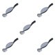 thumbnail image 2 of Inteprter Escurridor de plástico para lavar arroz, escurridor hueco, filtro a prueba de fugas de alimentos, tamiz, utensilio de cocina, gris Type2 NO2 Inteprter CBP141673, 2 of 6