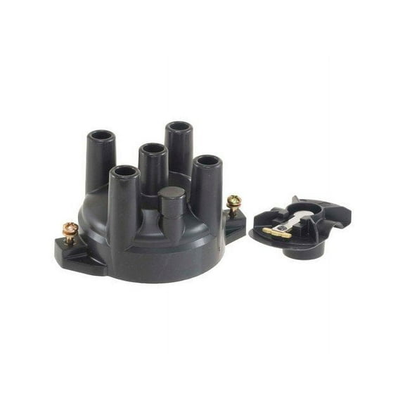 Distributor Cap and Rotor Kit - Compatible with 1990 - 1993 Mazda B2600 2.6L 4-Cylinder 1991 1992