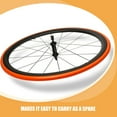 thumbnail image 4 of Hytrove 1Pcs Orange Tpu Bike Inner Tube For Road Bikes Lightweight Puncture Resistance 11.8x3.5x2.0in, 4 of 5