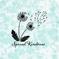 thumbnail image 4 of Inktastic Spread Kindness Dandelion Boys or Girls Toddler T-Shirt, 4 of 5