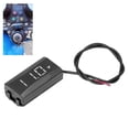 thumbnail image 3 of Digital Voltmeter - Multi Functional for Battery and High Voltage Measurement, Ideal for Motorcycles, Automobiles, Applicable for 12-80V, Convenient Installation, High Performance, 3 of 8