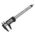 thumbnail image 2 of Baohd Digital Caliper Accurate Woodworking Angle Meter Adjustable LCD Screen 100mm Vernier Calipers Pachometer Rulers Measuring Device 0-150mm, 2 of 8