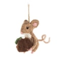 thumbnail image 1 of Mouse With A Christmas Pudding Ornament, 1 of 2