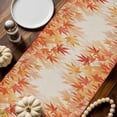 thumbnail image 2 of Thanksgiving Pumpkin Table Runner, Autumn Thanksgiving Kitchen Dining Table Decoration for Home Party Decor 13x60 Inches, 2 of 9
