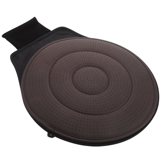 ADDHAT Cojín Para Asiento De Auto Color Café Con Ergonómico Y Tejido Transpirable Para Conducción Cómoda