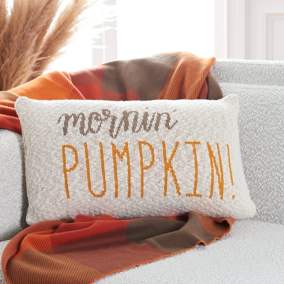 SAFAVIEH Morning Pumpkin Pillow Beige