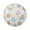 Pastel Christmas-themed, variant on 15.4" Round Placemat Set of 1 Polyester Fabric Place Mats Non-Slip Dining Kitchen Table Mats for Kitchen Party Decor Pastel Christmas-themed
