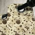 thumbnail image 3 of Ambesonne Polka Dots Grommet Curtain, Brown Coffee Cups, 50" x 96", Cream and Brown, 3 of 6