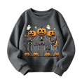 thumbnail image 3 of Gyexs Little Girls Halloween Sweatshirts Crewneck Pullover, Daily Wear Relaxed Fit, Halloween Gifts, 3 of 4