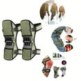 thumbnail image 1 of Reayehane Patella Booster Spring Knee Brace, Suitable For Mountaineering, Squat And Skiing (Green ), 1 of 5