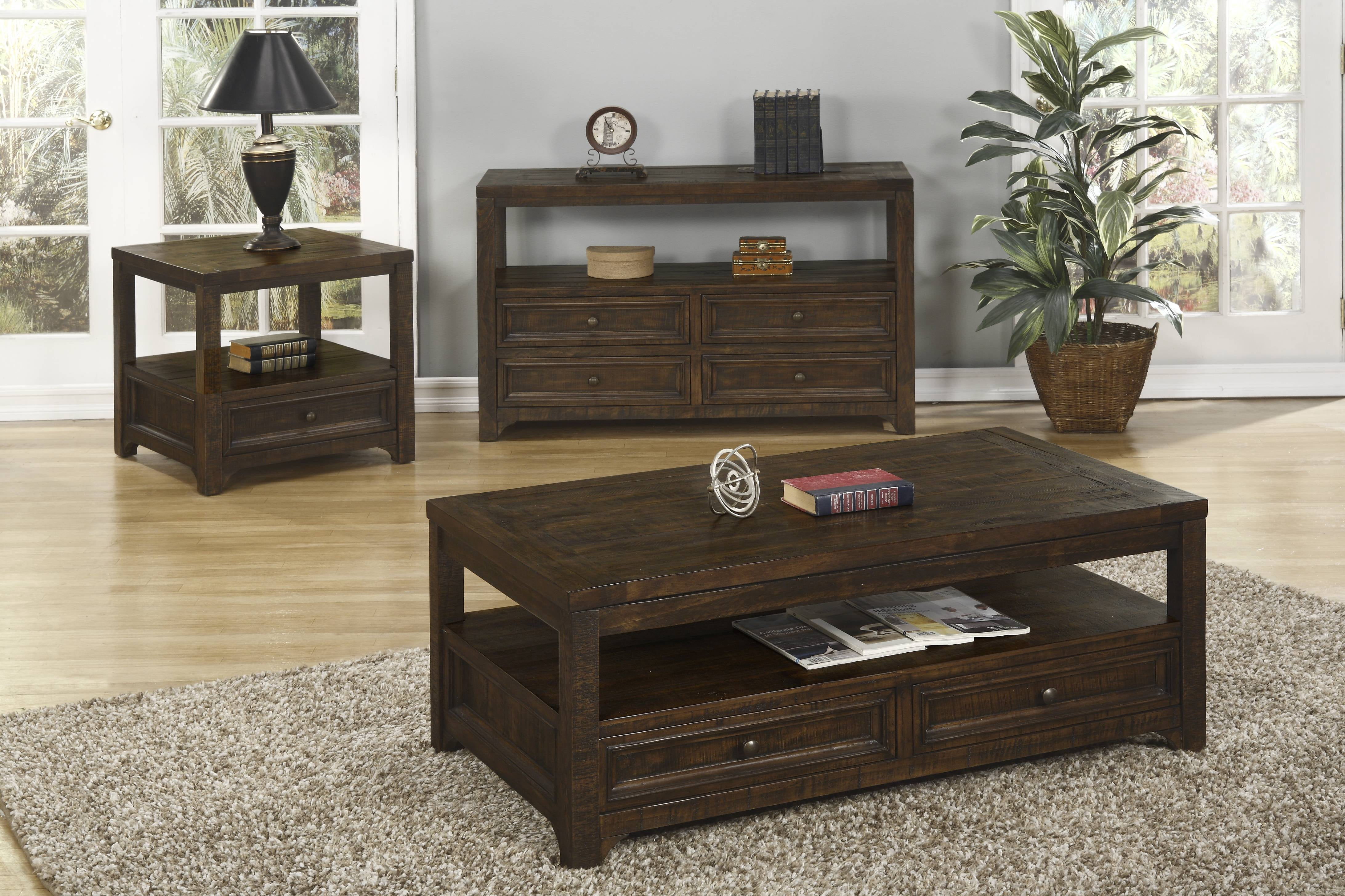 Martin Svensson Home Lisbon Lift-Top Coffee Table, Dark Mocha