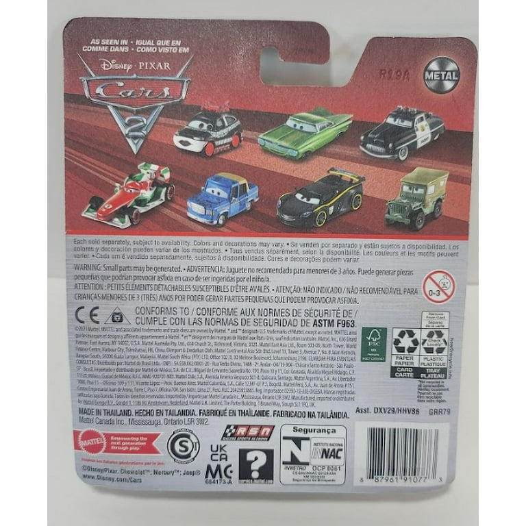 Mattel Cars Metal Race Damaged King 1:55 Diecast Vehicle - Walmart.com