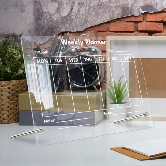 SHINYPASING Transparent Drawing Board Acrylic Graffiti Writing Home Use 1 Set