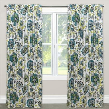 Skyline 84 Window Curtain Panel In Ladbroke Peacock Walmart Com