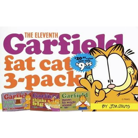 Pre-Owned Fat Cat 3-Pack: Hams It Up, Thinks Big, Throws His Weight Around (Paperback 9780345438010) by Jim Davis