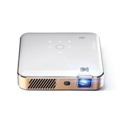 Kodak Luma 500 Pico Projector, Full HD Smart Projector with Google TV 11.0, Wi-Fi, Bluetooth, HDMI & More! - White