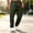 Army Green, variant on Caywon Stylish Men's Cargo Jogger Pants with Elastic Waist and Multiple Pockets, Loose Fit Outdoor Trousers for Spring and Fall