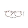 thumbnail image 2 of LOLIPPYY 6 Pcs Broche de Robe pour Femmes Forme de Lunettes Détail en Alliage Jour Spécial, 2 of 7