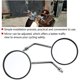 thumbnail image 4 of Compatible With Honda Ct70 Mirror 8mm Senyar 2pcs 8mm Motorcycle Rearview Mirrors,iron Round Right And Left Side Rear View Mirror, 4 of 5