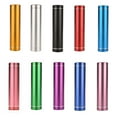 thumbnail image 2 of Aluminum Cylindrical Mini Battery Bank power bank Power Back Case Cellphone 18650 Battery Backup Charger DIY Box, 2 of 9