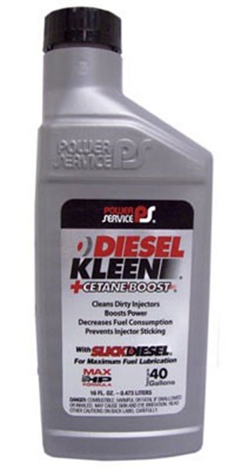 Power Service 03016-09 Diesel Fuel Additive, Amber, 16 Oz., G5573219 - image 2 of 2