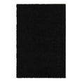 thumbnail image 3 of Unique Loom Solid Shag Collection Area Rug (6' 1" x 9' Rectangle Jet Black), 3 of 7