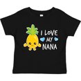 thumbnail image 3 of Inktastic I Love My Nana with Pineapple Boys Toddler T-Shirt, 3 of 5