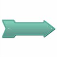 thumbnail image 2 of SignMission P-ARROW10-999742 10 x 30 Po Large Flèche de Menthe Signe, 2 of 4