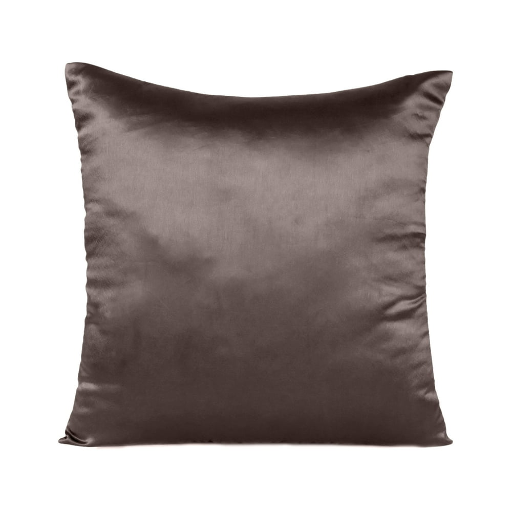 2 Pack Decorative Throw Pillows Satin Cushion Covers for Hair And Skin