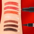 thumbnail image 2 of Waterproof 2 in 1 Lipstick Eyeliner Pen, Fast Drying Long Lasting Natural Finish Liquid Eyeliner, Dual Ended Makeup Tool, 2 of 5