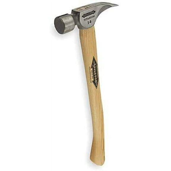 Generic Rip Claw Hammer Titanium - 14 Oz Head, Hickory Handle