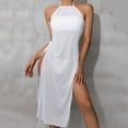 thumbnail image 4 of FhsagQ Sortie de Plage pour Femmes Grande Taille Blanc Femmes Short de Sortie de Plage en Maille Transparente Sortie de Plage Paréo de Bikini Uni Pompon Chiffon Transparent Sortie de Plage Sortie de Plage pour Femmes Bikini 2 Pcs Blanc m, 4 of 7