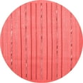 thumbnail image 1 of Ahgly Company Indoor Round Abstract Red Contemporary Area Rugs, 7' Round, 1 of 4