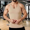 thumbnail image 7 of Gibobby Men Tank Tops 1 Pack Men's Muscle Shirts Sleeveless Quick Drying Gym Workout Tank Top(XXXL,Khaki), 7 of 7