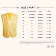 thumbnail image 7 of YONGHS Boys Girls Sparkly Sleeveless Jacket Waistcoat Hip Hop Jazz Disco Choir Dance Performance Vest Top Gold 18-24 Months, 7 of 7