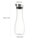 thumbnail image 3 of Tapa De Jarra De Jarra De Agua De Acrílico Transparente De Botella 1.2L, 3 of 7
