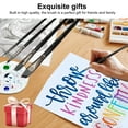 thumbnail image 6 of Acrylic Paint Brush Set, TSV 12 Pcs Art Paintbrushes for Oil Watercolor Painting, Detailing & Rock Painting - Black, 6 of 9