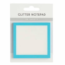 Transparent Sticky Note*1 Piece Sticky Notes Clear Notes Cute Self Adhesive Note Memo Transparent Glitter Notepads Stationery See Through Notes Small To Do List
